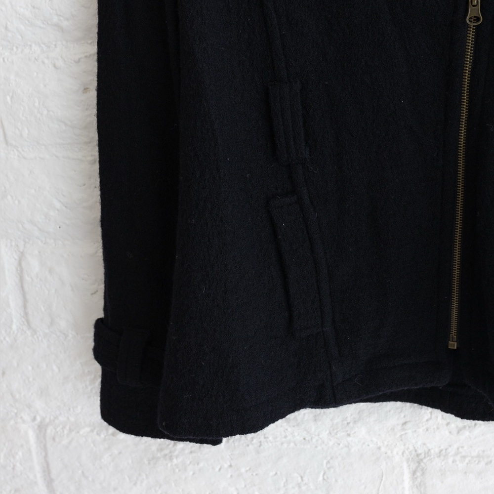 A. Giannetti Black 100% Wool Jacket with Gold Studded Accents - Women’s L - Picture 3 of 11